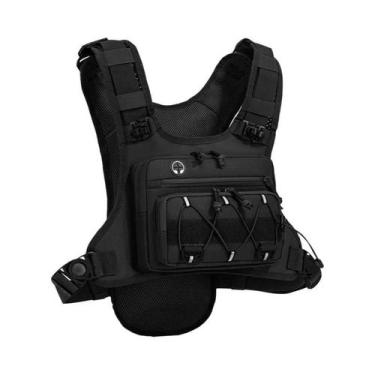 Imagem de Mochila De Peito Unissex Para Corrida, Colete Tático Para Esportes Ao 