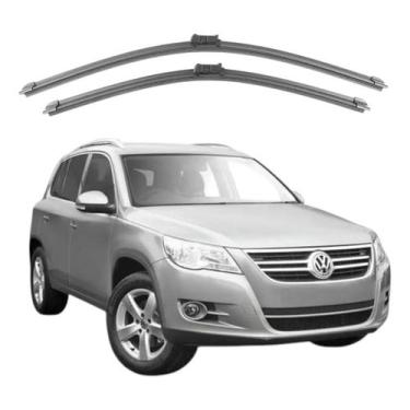 Imagem de Par Palheta Limpador Parabrisa Volkswagen Tiguan 2009 A 2016 - Cinoy