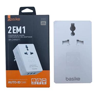Imagem de Carregador de Viagem Basike 3.4A USB 3 Saídas