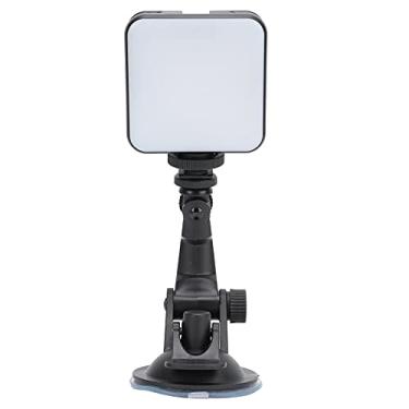 Imagem de Zyyini Luz de preenchimento, lâmpada de conferência de vídeo, cabeça esférica giratória, luz de LED ajustável para computador, com clipe removível, para transmissão ao vivo