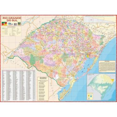 Imagem de Mapa Escolar Estado De Rio Grande Do Sul