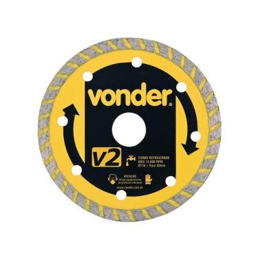 Imagem de Disco De Corte Diamantado 110 Mm V2 Vonder