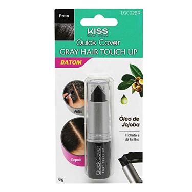 Imagem de Gray Hair Touch Up Batom, Kiss New York, Preto