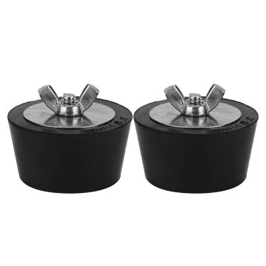 Imagem de plugue de tubo de retorno de piscina plugue de escumadeira para piscina spa encanamento de inverno com porca de trava e arruela pacote com 2 2 polegadas, Plugue anticongelante de piscina,