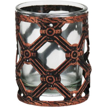 Imagem de BARTON CASTIÇAL 7x6x6cm METAL COBRE