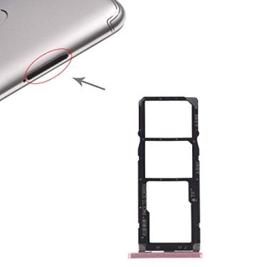 Imagem de HUANGYUNCHAO Acessórios telefônicos Bandeja de cartão SIM + bandeja de cartão SIM + cartão micro sd para xiaomi redmi s2 Substituição do telefone celular