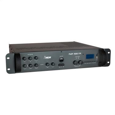 Imagem de Amplificador mixer som nca PWM1600 fm bluetooth USB 400WRMS