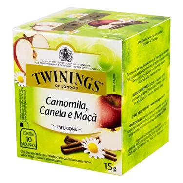 Imagem de Twinings Chá Misto de Camomila, Canela e Maçã 15g (pacote de 10 saquinhos)