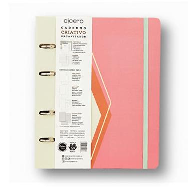 Imagem de Caderno Criativo Argolado Organizador Pastel Block Pautado 17X24 Sport, Cicero