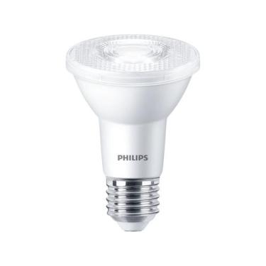 Imagem de Lâmpada De Led Dicróica Philips E27 Amarela - 4,9W 2700K Ledspot Par20