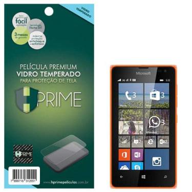 Imagem de Pelicula de Vidro temperado 9h HPrime para Nokia Lumia 435/532, Hprime, Película Protetora de Tela para Celular, Transparente