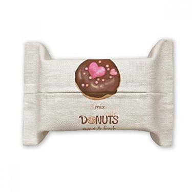 Imagem de Bolsa de linho de algodão e linho com pasta de pasta para doces e sobremesa