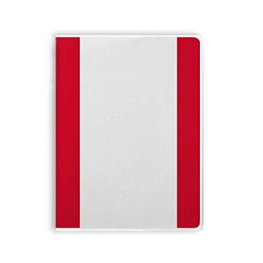Imagem de Diário de capa macia com a bandeira nacional do Peru da América do Sul