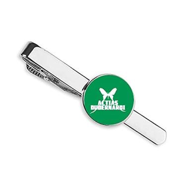 Imagem de Gravata com clipe de gravata com estampa de bicho-da-seda com estampa de insetos Pest Fear Animal