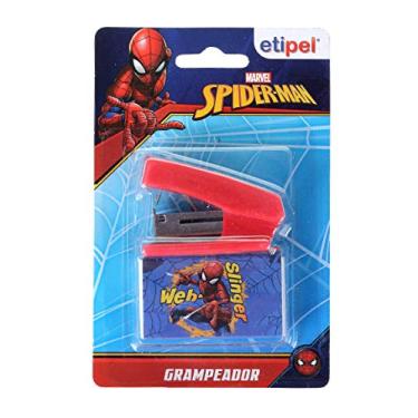 Imagem de Mini Grampeador Spiderman, etipel, Mini Grampeador Spiderman DYP-211, Estampa Spiderman, DYP-211