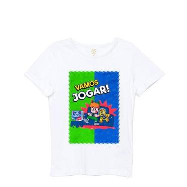 Imagem de Camiseta Infantil Gato Galactico Games Youtuber Clube Do Miau - Eb