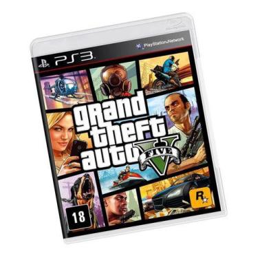 Imagem de Jogo Grand Theft Auto V (Gta 5) - Ps3 - Rockstar Games