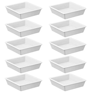 Imagem de Kit 10 Molheira Para Shoyu 50ml Sushi Pote Porta Molho Japonês Coza Uno Branco