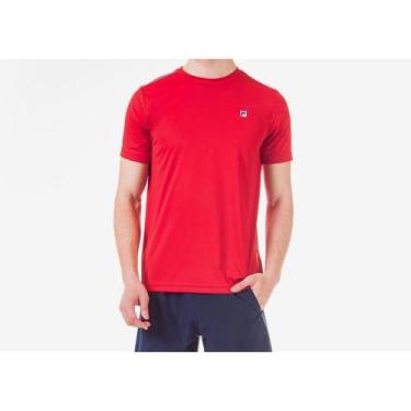Imagem de Camiseta Fila Aztec Box Masculina - Vermelho