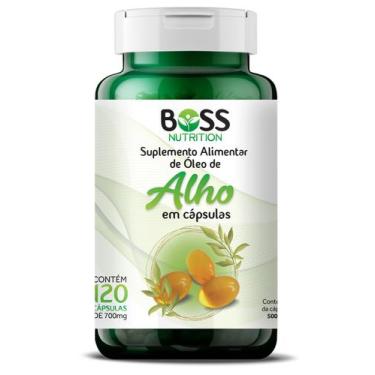 Imagem de Óleo De Alho 500 Mg 120 Cápsulas - Boss Nutrition