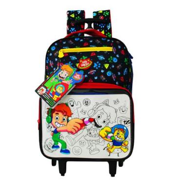 Imagem de Mochila Infantil Gato Galáctico Youtuber Escolar Clio Kids - Clio Styl