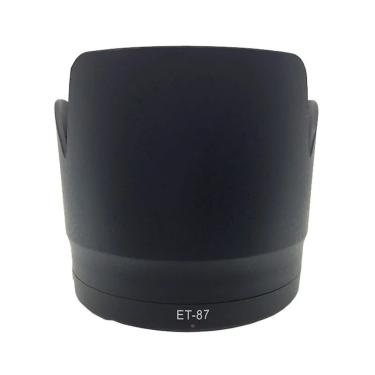 Imagem de ET-87 capa da lente para canon ef 70-200mm f/2.8l é iii usm snap-on suporte pode ser instalado em