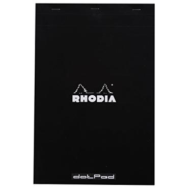 Imagem de Rhodia Bloco de bolinhas pretas N 19, 21 x 32,5 cm (8,3 x 12,5")