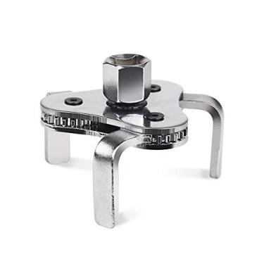 Imagem de Chave de filtro de óleo ajustável universal de 5,8 cm a 11,4 cm conjunto de ferramentas de chave de filtro de óleo com 3 garras