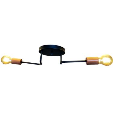 Imagem de Lustre Sputnik Aranha 2 Braços Luminária Industrial
