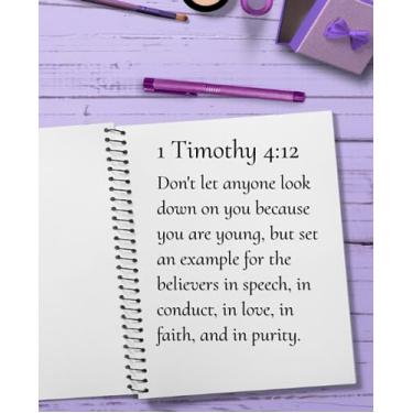 Imagem de Caderno de estudo da Bíblia - Para mulheres jovens: uma oração encorajadora e guia de estudo da Bíblia