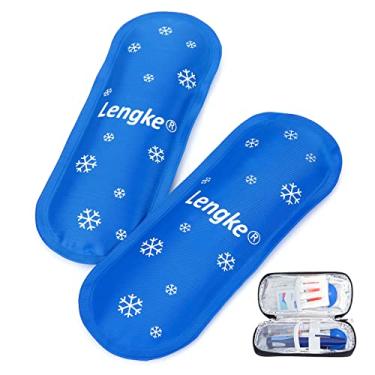 Imagem de YOUSHARES Bolsas de gelo para diabetes para refrigerador de insulina – Mini pacotes de gelo adequados para a maioria das bolsas de viagem com medicamentos isolados, bolsas de gelo aprovadas pela TSA para diabéticos (2 pacotes)