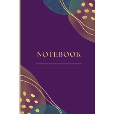 Imagem de Caderno: Caderno pautado Royal Edition, (roxo e dourado, 150 páginas, médio 15 x 23 cm)