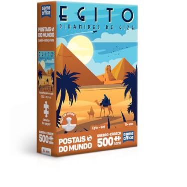 Imagem de Toyster - Quebra-cabeça: Postais do Mundo - Egito - Gizé - 500 peças nano - Game Office