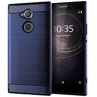Imagem de Capa SONY Xperia XA2 Ultra, com sensação macia, proteção total, anti-arranhões e impressões digitais + capa resistente a arranhões para celular SONY Xperia XA2 Ultra