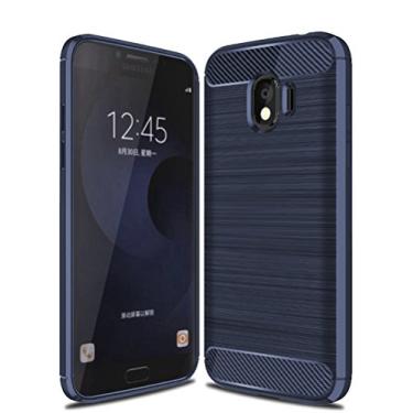 Imagem de Capa para Samsung Galaxy J2 Pro 2018, sensação macia, proteção total, anti-arranhões e impressões digitais + capa de celular resistente a arranhões para Samsung Galaxy J2 Pro 2018
