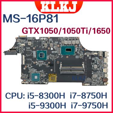 Imagem de MS-16P81 Placa-mãe para MSI GE73 GE63 GP63 GP73 MS-16P8 Placa-mãe portátil I7-8750H i5-8300H