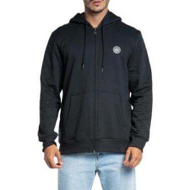 Imagem de Moletom Quiksilver Aberto Transfer Round Plus Size W23-Masculino