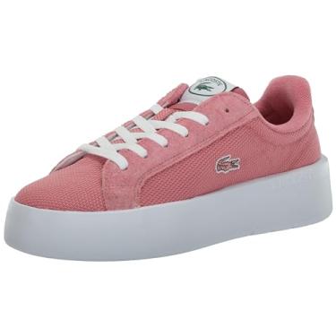 Imagem de Lacoste Tênis feminino Carnaby Platform, Pnk/Wht, 35