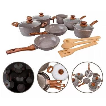 Imagem de Conjunto de panelas indução style cook gt 10 pçs mimo 9764