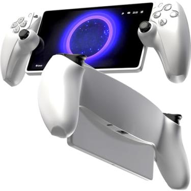 Imagem de Capa protetora de silicone para PS5 Portal, capa macia para PS5 para PlayStation Portal 2023 Remote Player, capa rígida de choque, acessórios - Branca