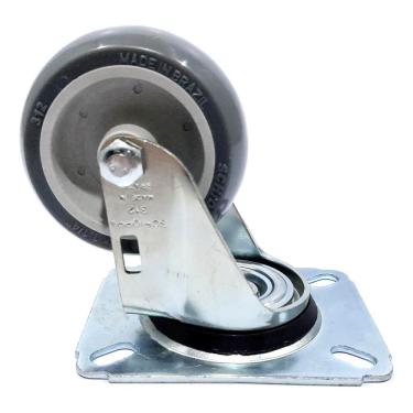 Imagem de Rodízio Giratório Sem Freio Até 60 kg 3" - Schioppa GL 312 BP