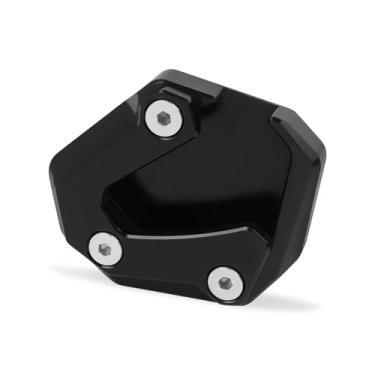 Imagem de CHIFUN Placa de extensão de suporte de reposição para Yamaha YZF R1 R1M 2015-2023 Suporte de estacionamento lateral (preto)
