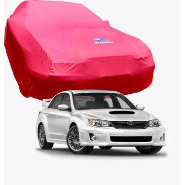 Imagem de Capa de Carro Subaru Impreza WRX STI Com Aerofolio Tecido Lycra Premiu