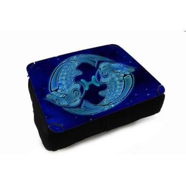 Imagem de Almofada Bandeja para Notebook Laptop Peixes - Deluzz