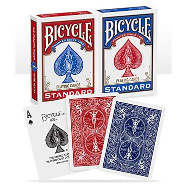 Imagem de Baralho Bicycle Standard Red & Blue (02 Decks)