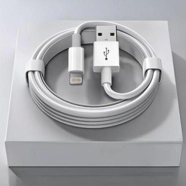 Imagem de Carregamento Rápido com Cabo Lightning - Conector USB para iphones -  
