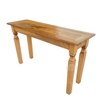 Imagem de Mesa em madeira 130 x 40 em demolição Sudeste Rústico