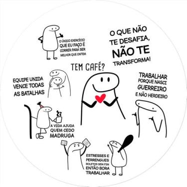 Imagem de Painel De Festa Redondo 1,50x1,50 -  Flork Trabalho 015 - Via Cores