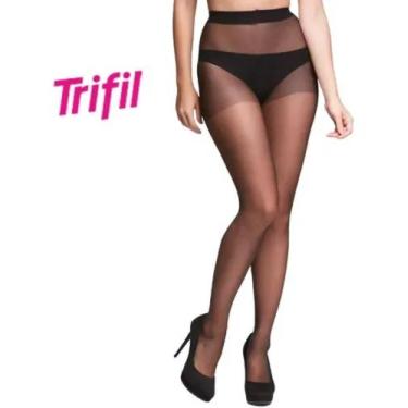 Imagem de Meia Calça Classica Europeu Trifil Fio 20 - 1 Par, Preto, EG