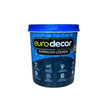 Imagem de Manta Borracha Líquida Flexível Impermeabilizante Branca 1kg - EuroDec